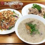 Ch&aacute;o Vịt Hoa C&uacute;c