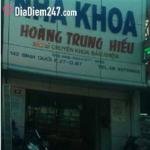 Nha Khoa Ho&agrave;ng Trung Hiếu - B&igrave;nh Quới